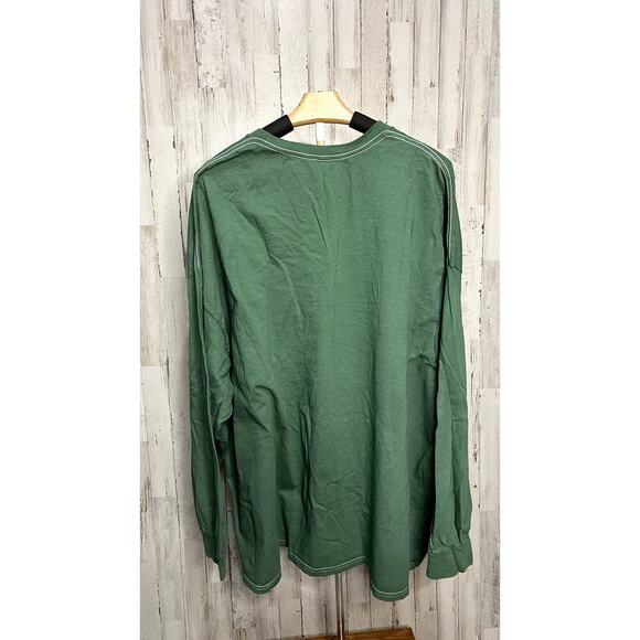 Gildan 5XL Green Fighting South Carolina Gamecocks Long Sleeve Tee - Picture 3 of 4